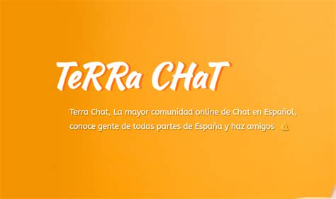 terra chat regiones|Acerca de Terra Chat